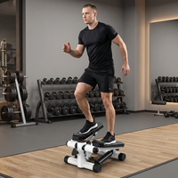 Nouveauté 2026 : Mini Steppers Silencieux Portables pour la Maison, le Bureau et la Salle de Sport avec Bandes de Résistance