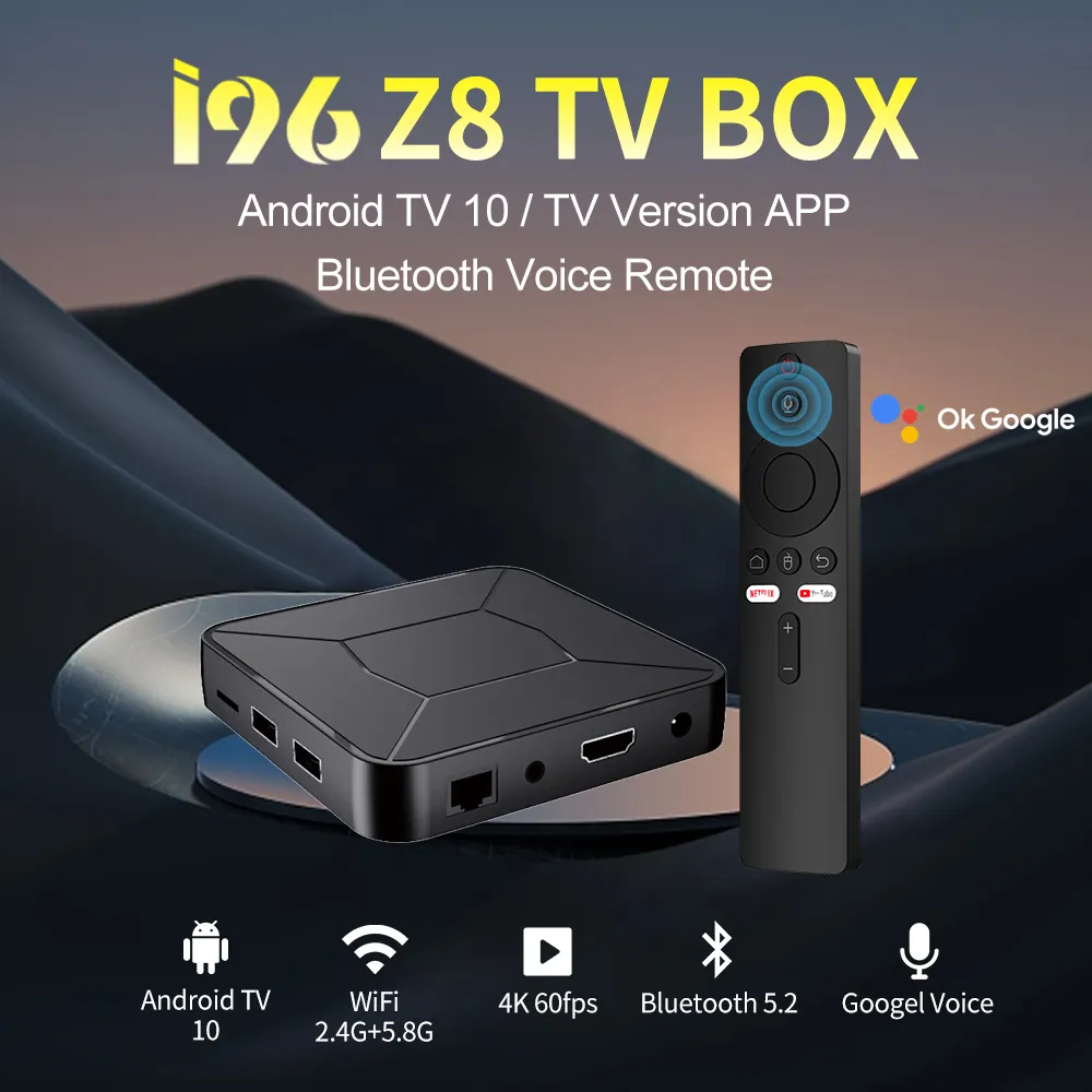Topleo Certificatie Tv Box Android Tv 10 Dual Wifi Smart Certificado Atv 4K Android Tv Box
