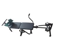 Dispositif de traction cervicale et lombaire en métal écologique réglable avec une capacité de 150 kg pour le soulagement de la douleur de la colonne vertébrale unisexe et l'entraînement