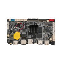 Carte mère de signalisation numérique Android et Linux, RK3566 2+16G, optionnel 4/8+32/64/128G, personnalisation OEM du LOGO/WIFI/4G LvDS EDP,MIPI