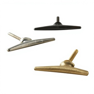 T-Shaped Metal Cabinet <b>Knobs</b> Minimalist Design Durable Furniture Hardware for Doors and <b>Drawers</b> Home Hotel Villas <b>Decor</b> - Product Image 1