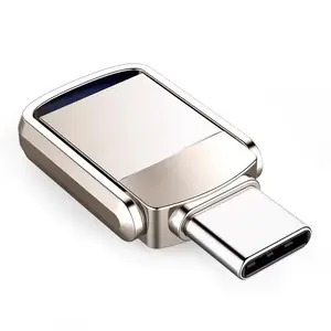 Amazon Hotsell fotoğraf sopa tip-c Mini metal USB c Flash sürücü 3.0 U Disk bellek sopa 4GB 128GB 256GB OTG Pendrive