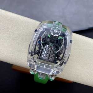 ซื้อนาฬิกาออนไลน์ นาฬิกา <span class=keywords><strong>Jacob</strong></span> ดีไซน์แบบเครื่องยนต์ W16 ตัวเรือนคริสตัลแซฟไฟร์ นาฬิกาจักรกลอัตโนมัติ ทูร์บิญอง โครงกระดูก - Product Image 5