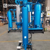 DEEMACH -20~-40 ℃   Sécheur d'air industriel à adsorption à double tour, à point de rosée bas, à déshydratation par adsorption, chauffé ou non chauffé, à déshydratation par déshydratant régénératif