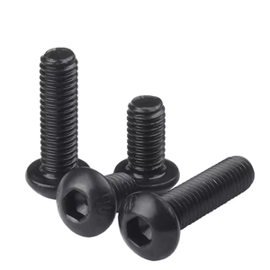 Vis métriques en gros M8 M10 M12 en acier inoxydable 304 et acier au carbone, à tête bombée et six pans creux, grade 10.9 - Product Image 3