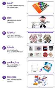 Groothandel Meisjes Kawaii Mini Pluche Speelgoed Schattige Kleine Knuffels Cadeausets Bulk - Product Image 3
