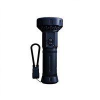 Lampe torche laser blanche multifonction, lampe de poche LED en alliage d'aluminium, lampe de recherche portative, lampe de secours pour le camping en plein air