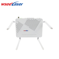 İyi Satışlar Yapan XPON ONU Router, CATV RF POTS VOIP AC WiFi 5 4GE+VOIP+CATV  FTTH Fiber Optik Terminal