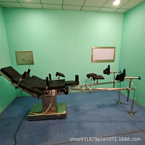 Table d'opération à traction des membres inférieurs en acier inoxydable QYJ-658, réglage manuel pour traitement orthopédique - Product Image 3