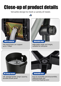 Nouveau Lavabo de Salon Portable avec Drain et Plateau pour Lavage de Cheveux - Product Image 3