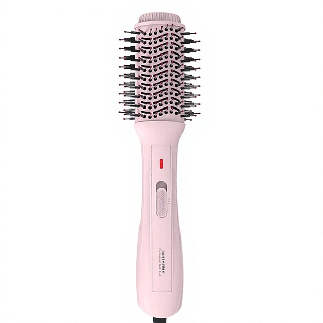 Professional Portable Straightening Electric Hair Dryer Brush Barber Hair Styler Volumizer Rotating Hot Curly Brush Household