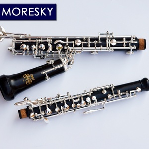 Oboe MORESKY en bois d'ébène avec clés plaquées argent, semi-automatique et entièrement automatique S8 - Product Image 2