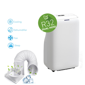 <span class=keywords><strong>Aire</strong></span> <span class=keywords><strong>acondicionado</strong></span> portátil OLYAIR R32 4 en 1 de doble manguera con 14000BTU 1200W para gran potencia de refrigeración CEER 8,0 - Product Image 1