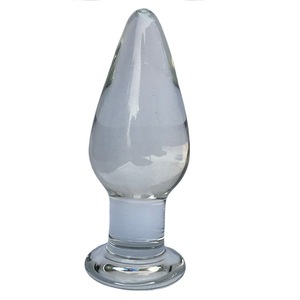 Plug Anal de Cristal Transparente Rosa con Efecto Hada, Modelo 1169, Suministros Sexuales Femeninos, Masturbador, Bolsa de Burbujas - Product Image 4