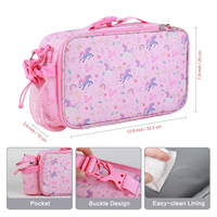 Nouveauté Enfants École Déjeuner Ensemble Portable Repas Sac En Acier Inoxydable Eau Tasse Impression Boîte À Lunch En Gros