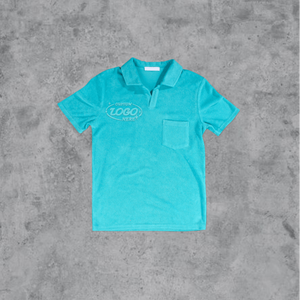 Camiseta de Golf para Hombre, Corte Regular, 100% Algodón, 280g, Tejido de Punto, Cuello Redondo, Antiarrugas, Transpirable, Personalizable - Product Image 4