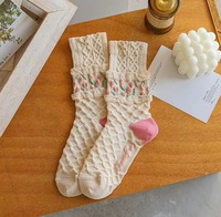 Chaussettes respirantes de haute qualité personnalisées très vendues Chaussettes fantaisie confortables pour femmes