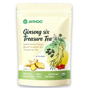 Ginseng Altı Hazinesi Organik Bitki Çayı Geleneksel Çin Sağlık İçeceği Canlılık Enerji Bağışıklık Destek Kutusu OEM/ODM Fabrikası - Product Image 1