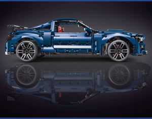 Ford Must ang Shelby GT500-supercoche de carreras, modelo de bloques de construcción, juego técnico, juguetes furiosos, regalos - Product Image 5