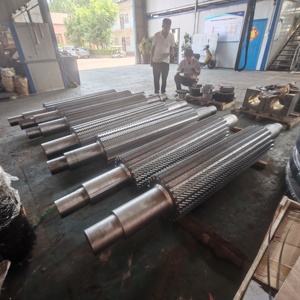 מפעל רולר מגלגל פלדה באיכות גבוהה עבור עור מדויק, טקסטיל, פלסטיק, תבנית פלסטיק - Product Image 4