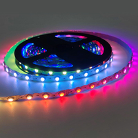 Tira de LED RGB Programable de 12V en Forma de S SMD5050 con Control Inteligente para Letreros Coloridos Personalizados