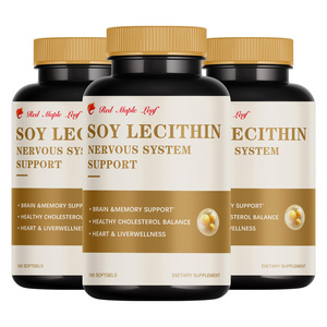 Granulés de lécithine de soja biologique USDA - Détoxification du foie et supplément pour le métabolisme des graisses, compatible végétalien, personnalisable ODM - Product Image 2