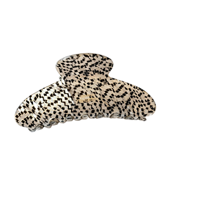 Nuova Molletta per Capelli Stile Coreano Retrò, Grande con Stampa <span class=keywords><strong>di</strong></span> Lettere, in Acetato, Accessorio per Capelli a Forma <span class=keywords><strong>di</strong></span> Artiglio <span class=keywords><strong>di</strong></span> Squalo per Donne - Product Image 5