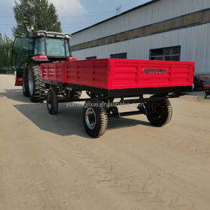 Venta caliente Rueda Tractor Tracción 5 Ton 4 ruedas <span class=keywords><strong>Remolque</strong></span> <span class=keywords><strong>de</strong></span> granja <span class=keywords><strong>de</strong></span> doble eje en venta - Product Image 5
