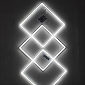 <span class=keywords><strong>Sans</strong></span> vis montage au plafond en aluminium 2x2ft 2x4ft 1x4ft 2x4ft 60w 600x1200mm led cadre panneau lumineux - Product Image 2