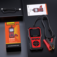 Analizador de Baterías de Automóviles de Grado Profesional KONNWEI KW331, Monitor de Salud de Baterías para Talleres de Reparación de Automóviles y Concesionarios