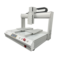Machine de distribution automatique de colle de bureau de précision Composants de moteur de noyau de plate-forme de mouvement de bras robotique à quatre axes entièrement automatiques