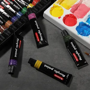 Gxin P-3001 acrilico art color paint eco-friendly high pigment waterproof 24 colori bambini set di colori acrilici fai da te per artisti