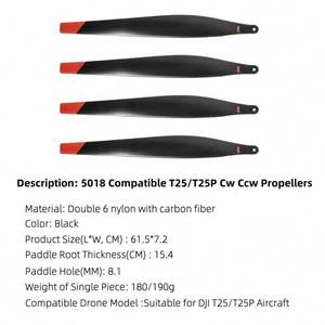 5018 cuchillas CW CCW 4 piezas de repuesto de hélice Compatible con hélices de Dron T25 T25P 5018 - Product Image 6