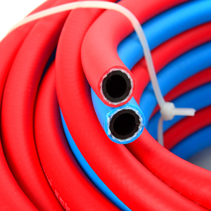 Tuyau de soudage double en PVC flexible renforcé, tuyau tressé en PVC, prix des tuyaux d'air doubles bicolores - Product Image 5