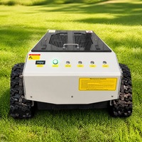 Tondeuse à gazon robotisée autonome à commande à distance, autopropulsée, pour usage commercial et industriel, à braquage zéro