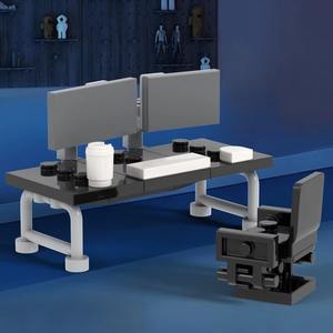 Juego de 32 Piezas MOC4167, Serie City, Muebles de Plástico ABS para Sala de Estar, Juego de Bloques de Construcción para Armar, para Todas las Edades - Product Image 2