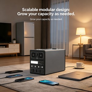 Estación de Energía Portátil de 800WH 1000W para el Hogar y Camping, Batería Externa Multifuncional para Auto, Uso en Exteriores - Product Image 4