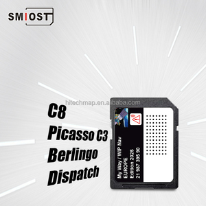 Pour SMIOST 16GB mémoire sans fil OEM Mini <span class=keywords><strong>carte</strong></span> <span class=keywords><strong>SD</strong></span> plastique CID CarPlay Navigation pour citroën Myway <span class=keywords><strong>3008</strong></span> C3 Berlingo Europe - Product Image 2