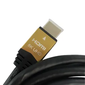 High-speed 15 meter 4K@120Hz 8K@60Hz 48Gbps Gold HDMI 8K Cable for PS4