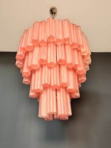 Nouvelle tendance Design français Lustre d'art en verre rose Éclairage Lampes suspendues <span class=keywords><strong>Suspension</strong></span> <span class=keywords><strong>Luminaire</strong></span> Lampen - Product Image 3