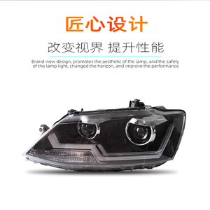 ไฟหน้า LED สำหรับ VW Sagitar <span class=keywords><strong>JETTA</strong></span> MK6 2012 2018สำหรับ <span class=keywords><strong>Volkswagen</strong></span> <span class=keywords><strong>Jetta</strong></span> 2013 2015 <span class=keywords><strong>2016</strong></span>ไฟหน้า2017 - Product Image 6