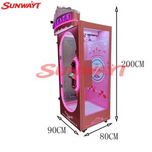 Machine à pinces à griffes roses, équipement commercial, machine à cadeaux à monnayeur à pièce unique, directement d'usine - Product Image 3