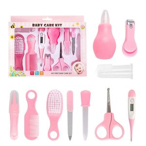 Baby Daily Care Set 10-Piece Baby Care Kit with <b>Thermometer</b> Plastic Healthcare Grooming Portable for <b>Home</b> & Travel Use - Product Image 2