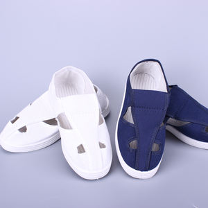 Mavi nefes dört delik kelebek hafif <span class=keywords><strong>pvc</strong></span> taban işık antistatik temiz oda üreticisi <span class=keywords><strong>esd</strong></span> ayakkabı - Product Image 6