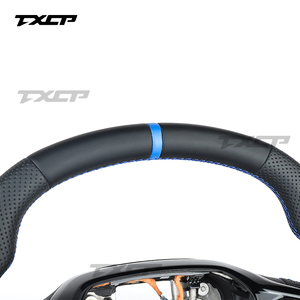 Convient pour <span class=keywords><strong>Ford</strong></span> Transit C-MAX Kuga St V348 Tourneo Mk8 2018 2019 2023 <span class=keywords><strong>2021</strong></span> 2022 Volant en cuir - Product Image 6