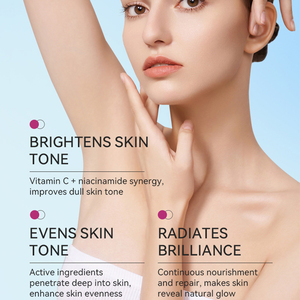 プライベートブランド カスタム コルメシック 50g ブライトグロー フェイシャルクリーム モイスチャライザー 肌色均一 ビタミンC ナイアシンアミド フェイスクリーム - Product Image 2