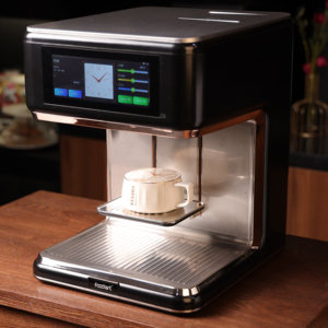 Nueva Máquina Automática Mejorada para Imprimir Café, Impresora de Café para Fotos de Selfie y Caras Personalizadas para Eventos y Fiestas - Product Image 3