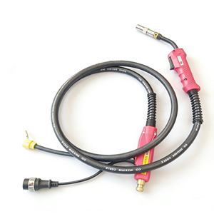 Torcia per <span class=keywords><strong>Saldatura</strong></span> MIG Professionale 500A con <span class=keywords><strong>Gas</strong></span> Misto CO2, per Lavorazione Avanzata dei Metalli, Raffreddata ad Acqua - Product Image 3