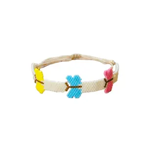 Moyamiya fashion jewelry seed beads miyuki delica butterfly beaded bracelets kids jewelry