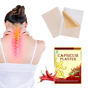 High quality capsicum pain relief patch elastic fabric heat pack capsicum plaster